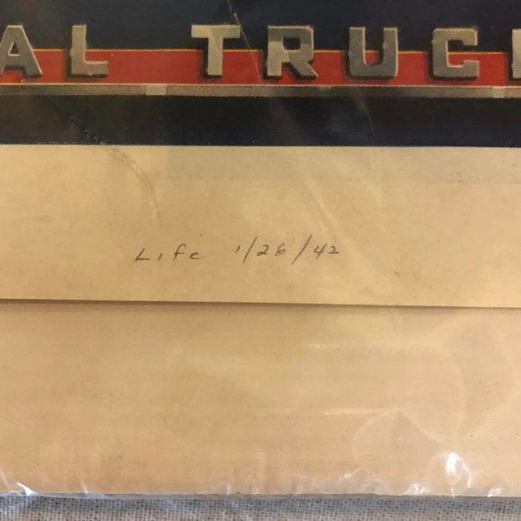 Lot of 2 1/26/1942 Life Firetruck/Car Ad & 3/24/1956 Firetruck/Airplane Saturday - Picture 5 of 7